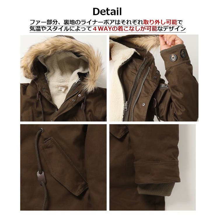 COUNTER ACTION モッズコート ユニオンジャック COUNTER ACTION モッズ