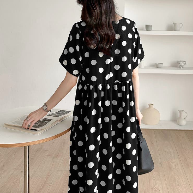 TOCCA ドット柄 ワンピース 100cm TOCCA（トッカ） ワンピース POLKA