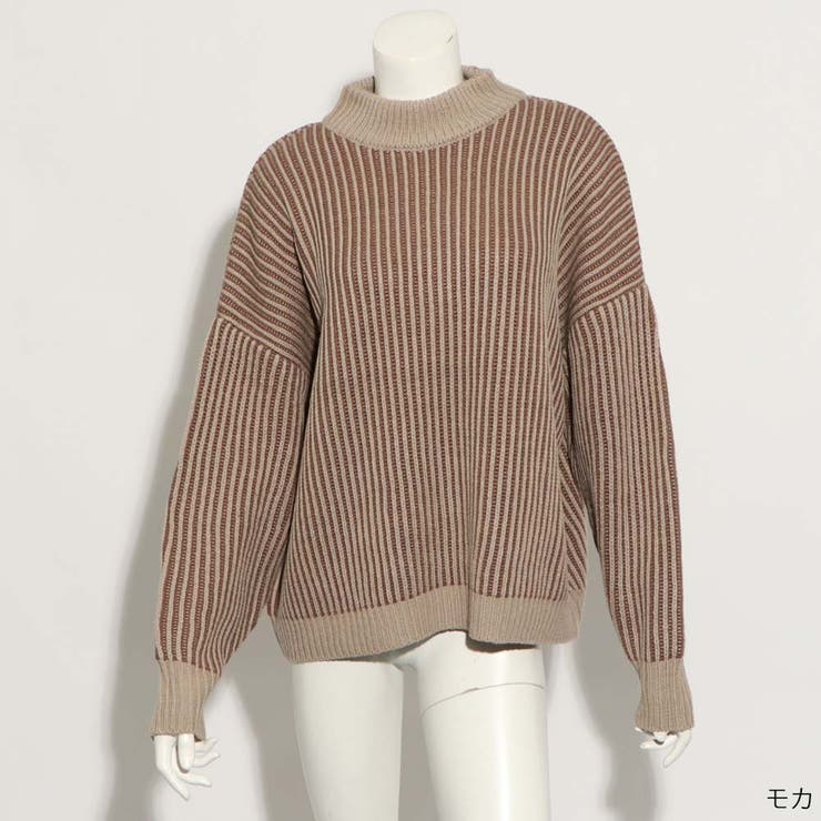 ストライプニットプルオーバー[品番：GORW0006380]｜GORGE （ゴージ