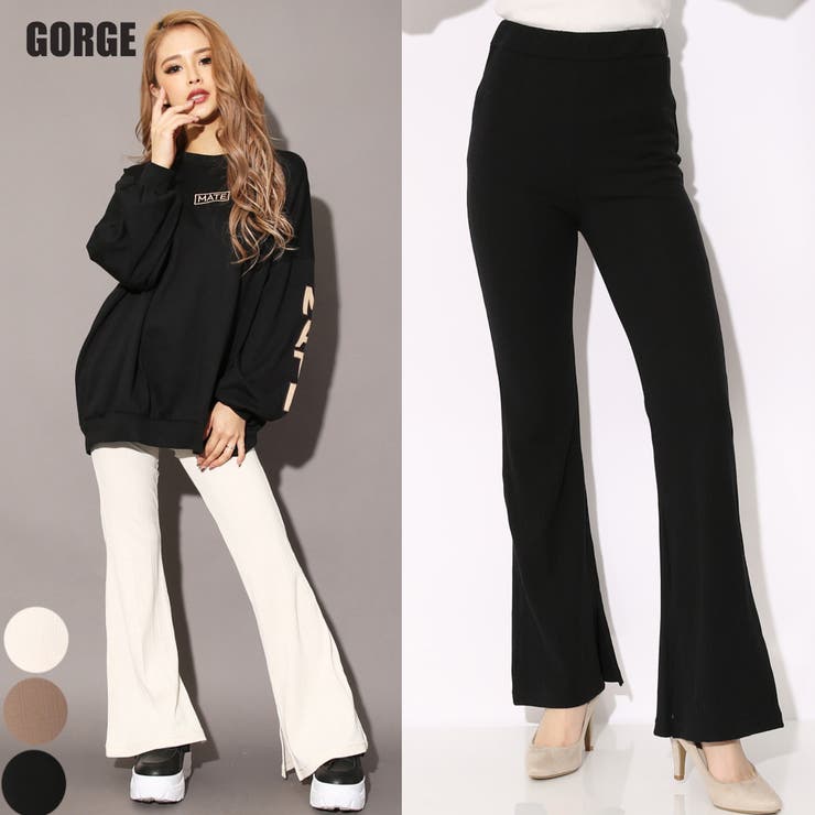 ランダムリブフレアパンツ[品番：GORW0004863]｜GORGE （ゴージ）の