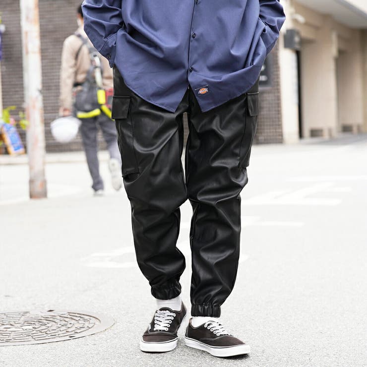 Air Tokyo PU イージーカーゴジョガーパンツ[品番：JG000013117