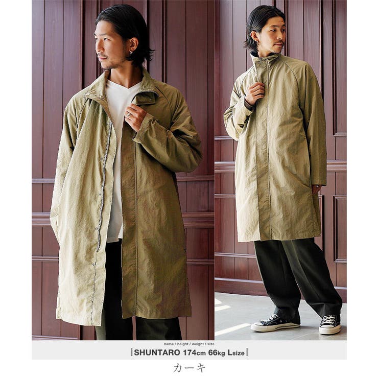 撥水 スタンドカラー メンズ[品番：JG000014357]｜JIGGYS SHOP（ジギー