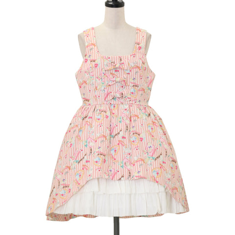 BLACK PEACE NOW | ブラックピースナウ ジャンパースカート (USED)の