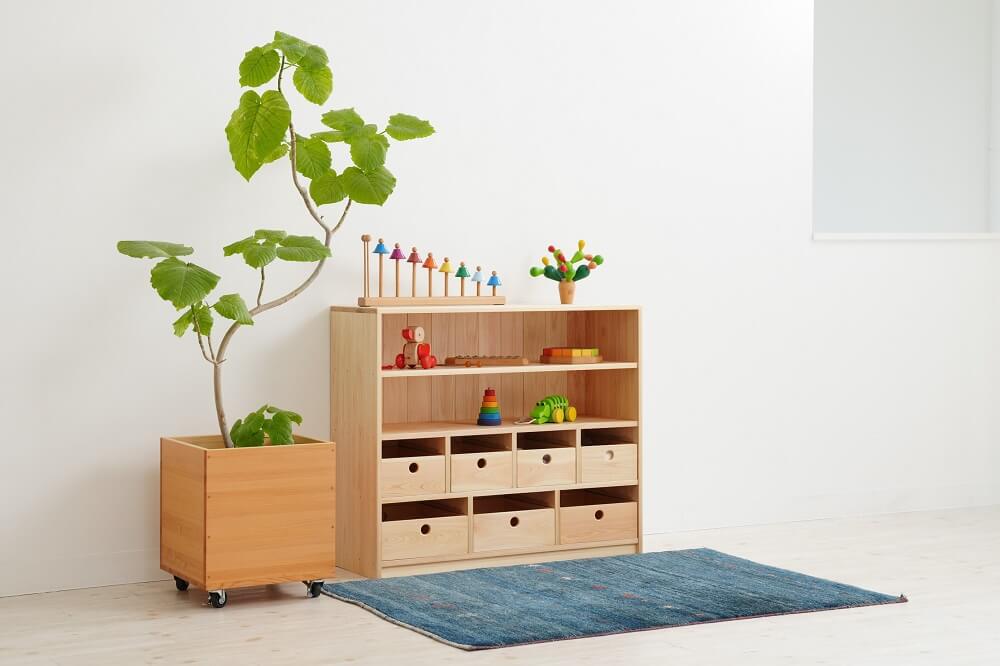 おすすめの子ども家具 保育園幼稚園でも大活躍【おもちゃと道具の整理