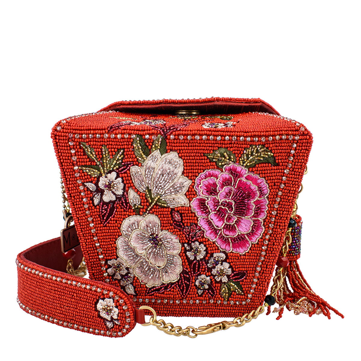 Scarlet Bloom Take-Out Container Handbag