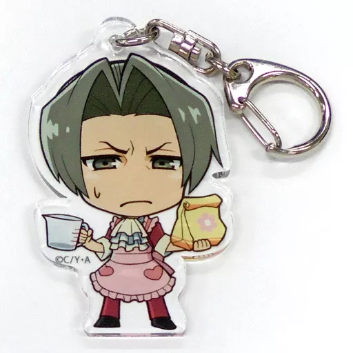 御剣怜侍 逆転裁判 PRINCESS CAFE アクリルキーホルダー 御剣怜侍(子供