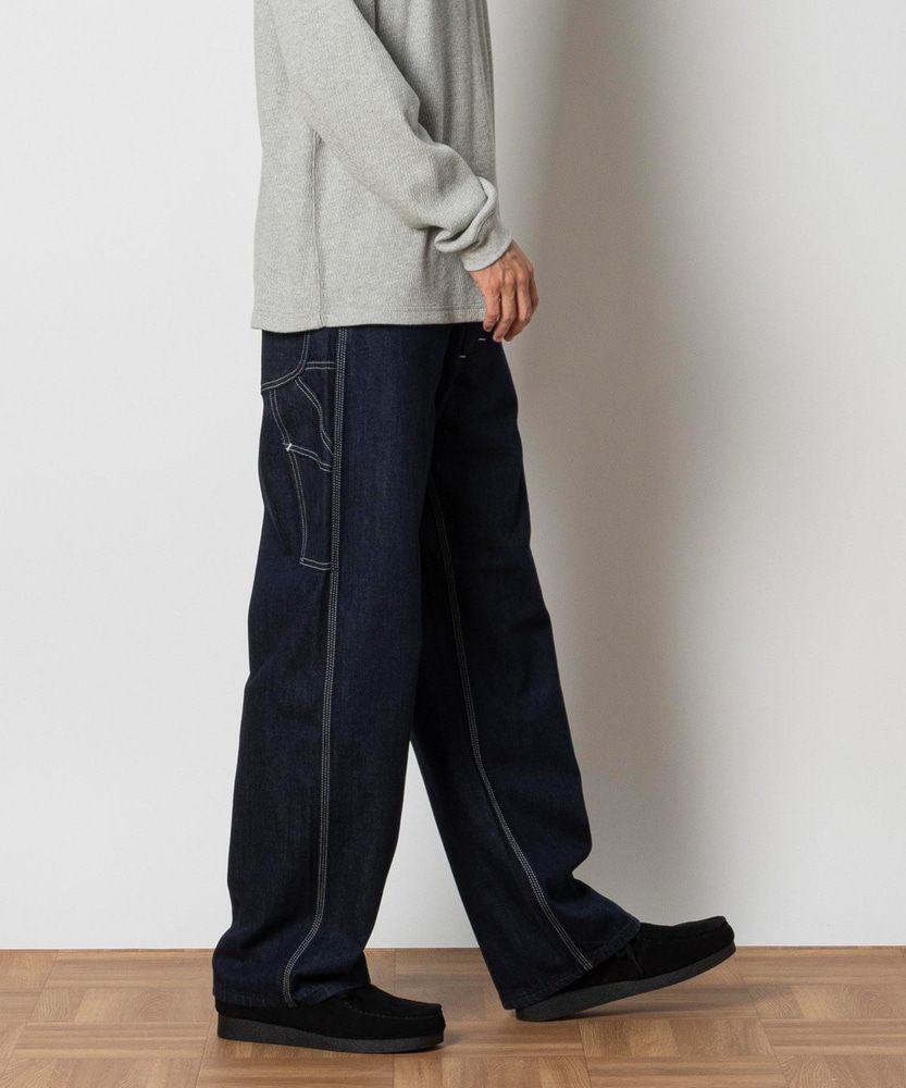 ペインターパンツ【自宅で試着、返品送料無料】(S 濃色): ボトムス