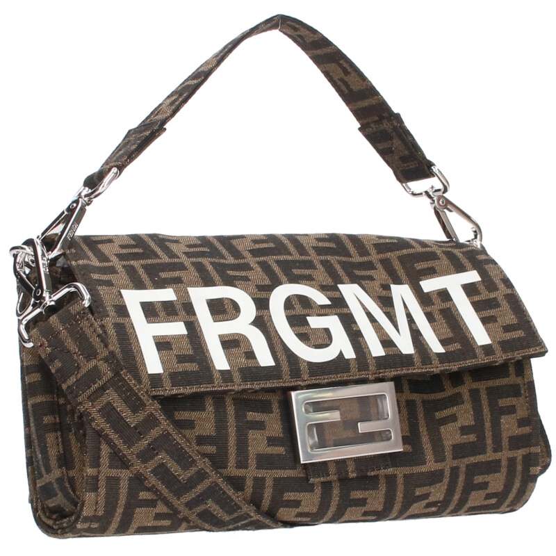 Fendi ロゴプリント ハンドバッグ