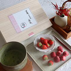 芦屋含浸果実 寿苺 18粒｜お祝い・ギフトのお返し通販【ゼクシィ内祝い】