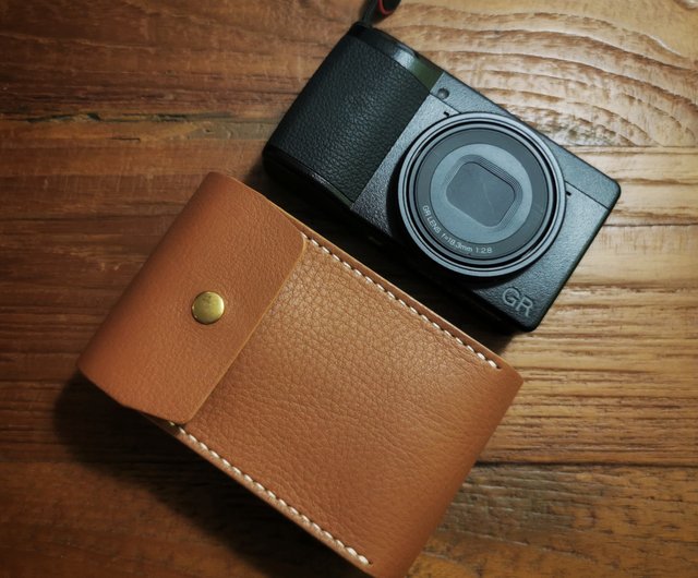 タイ リコー GR3 / GR3x / GR3HDF / GR3xHDF カメラ用本革ケース。 JOY