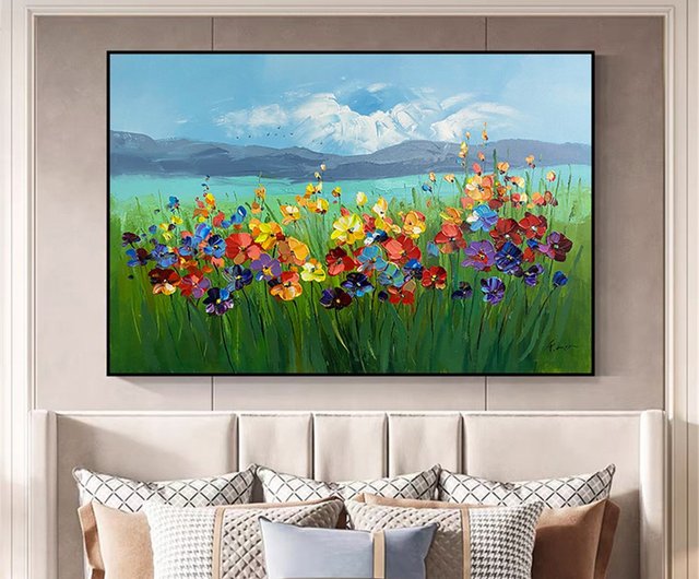 中古】M▽服部正一郎 油絵 油彩 風景画 鳴門 F3 (37733) 中古】M▽服部