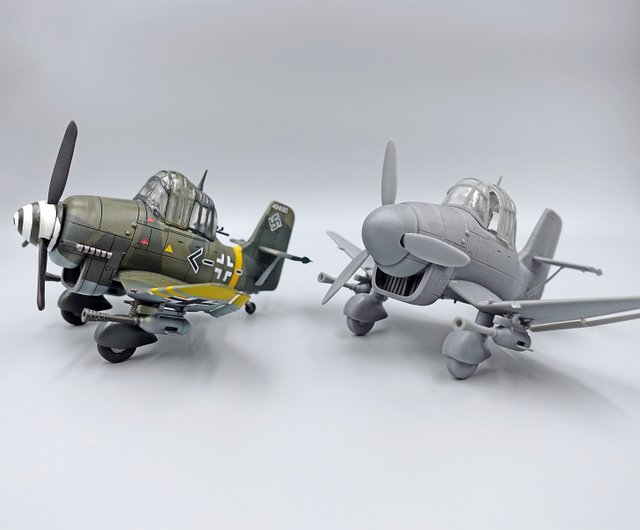 送料無料】台湾 Q版 第二次世界大戦 ドイツ Ju 87 シュトゥーカ 急降下