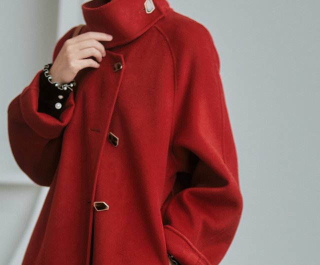 ジャケット・アウター ULTIMUS Stand collar sheep wool jacket M