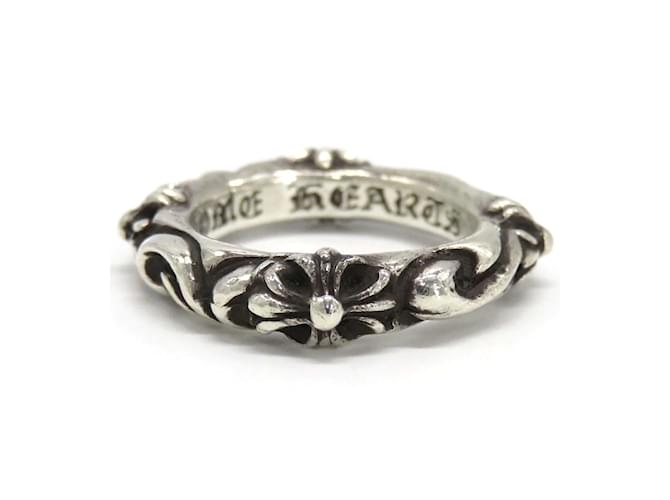 Chrome Hearts SBT Band Ring Silvery Silver Metal ref.1038189