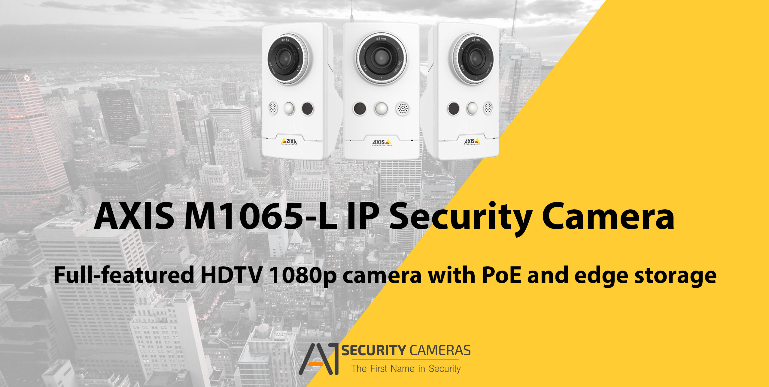 AXIS M1065-L Indoor Cube IP Security Camera - 0811-001 discontinued