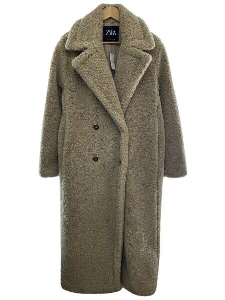 ZARA(ザラ) / エクストラロングフェイクボアコート/XS/ポリエステル