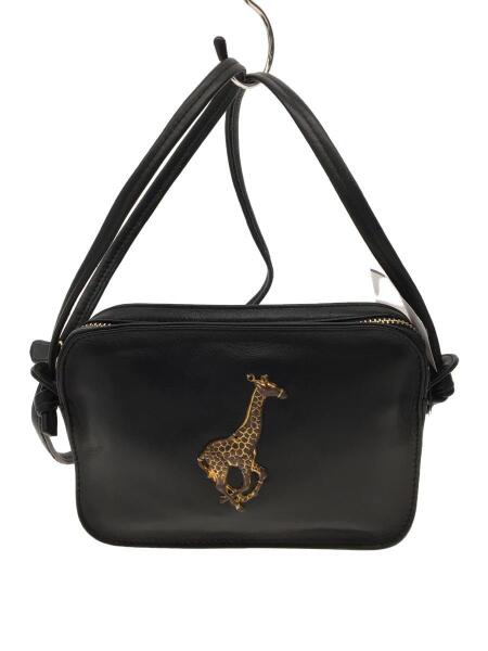 ear PAPILLONNER(イアパピヨネ) / ショルダーバッグ/レザー/BLK/キリン