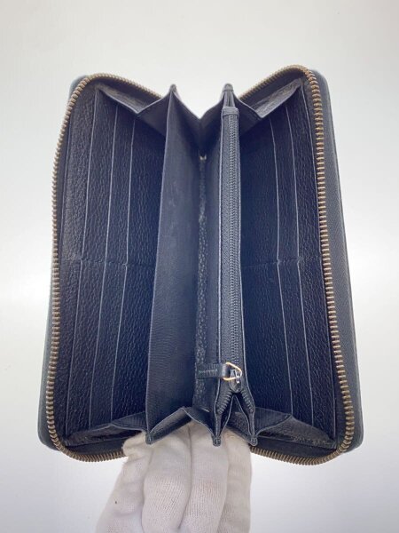 GUCCI(グッチ) / 長財布/レザー/BLK/無地/メンズ/496317 | 中古品の