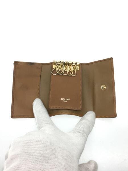 CELINE(セリーヌ) / キーケース/レザー/BRW/総柄/メンズ | 中古品の