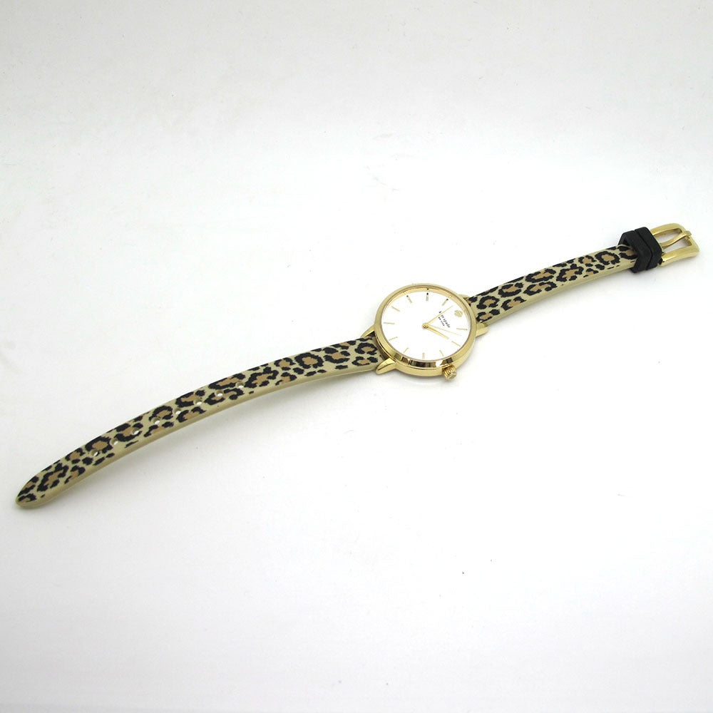 Kate Spade ケイトスペード 腕時計 KSE9040 アニマルプリント ヒョウ柄