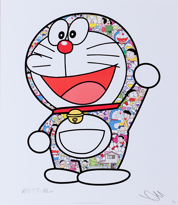 村上 隆 Takashi Murakami ドラえもん わーい！ | ONLINE STORE
