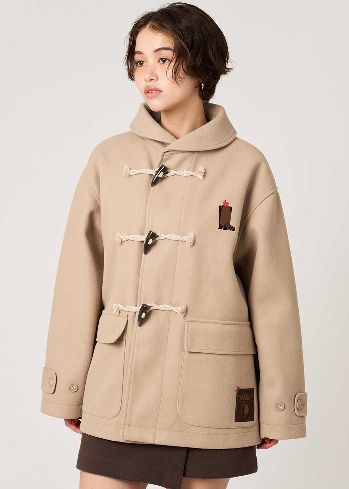 イカクバックスタイル｜ダッフルコート｜ユニセックス｜グラニフ