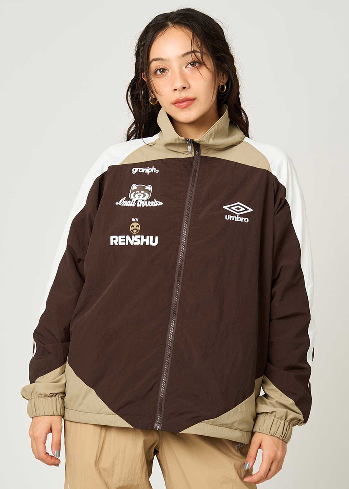 イカクアンブロ｜ナイロンジャケット｜ユニセックス｜グラニフ(graniph