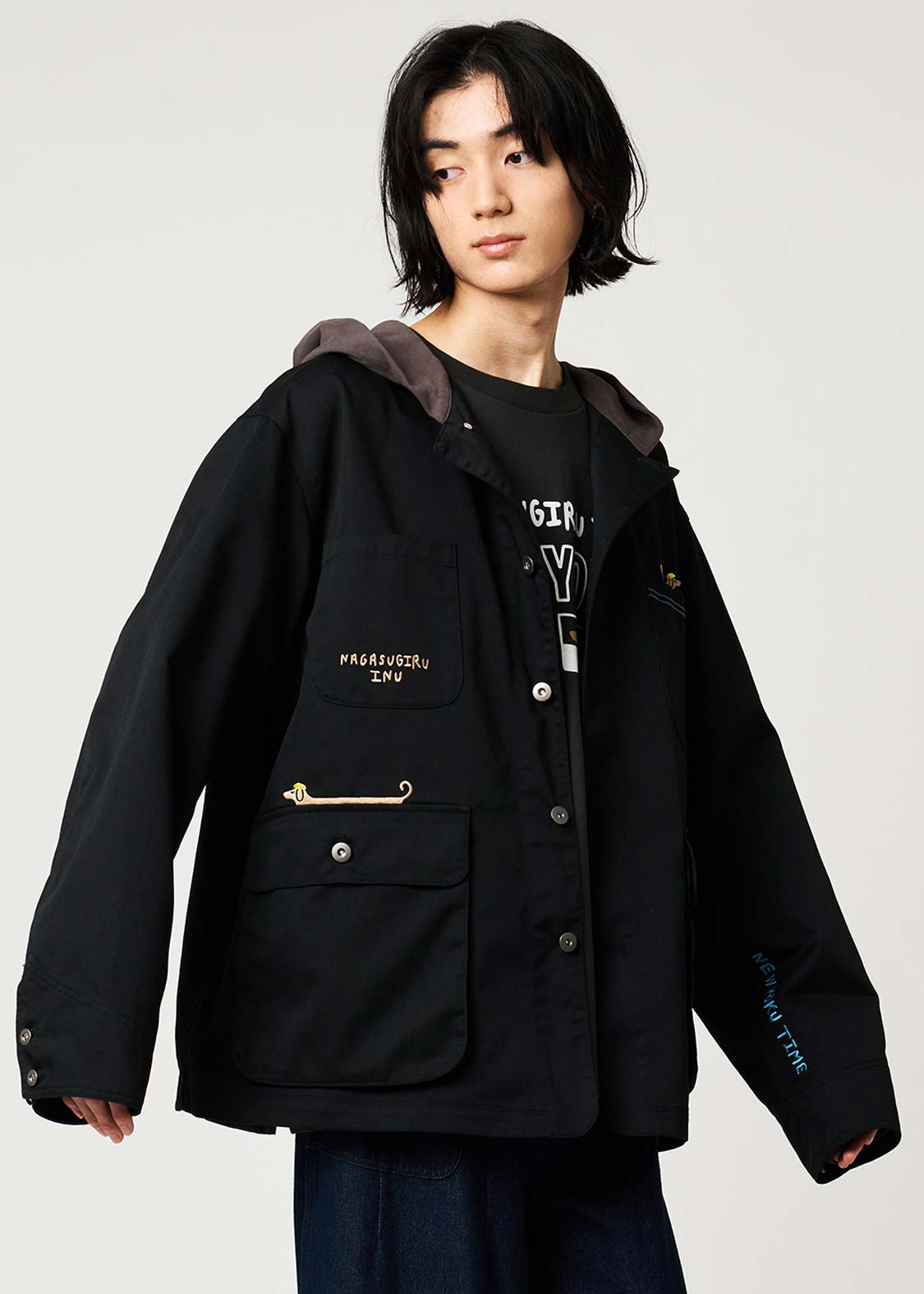 ナガスギルイヌ｜メンズアウター｜グラニフ(graniph)公式オンラインストア