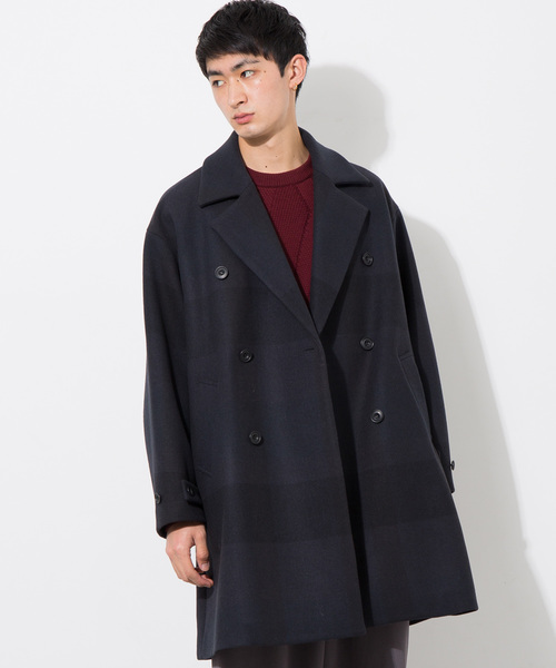 STUDIOUS（ステュディオス）の「【STUDIOUS)チェックウールダブル