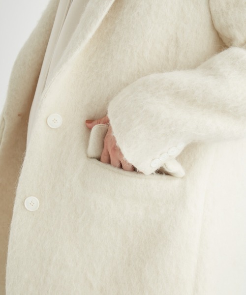 emmi（エミ）の「シャギーテーラードジャケットコート（テーラード