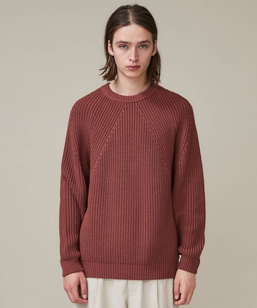 BATONER】シグネチャークルーネックニット/BN-20FM-030（ニット