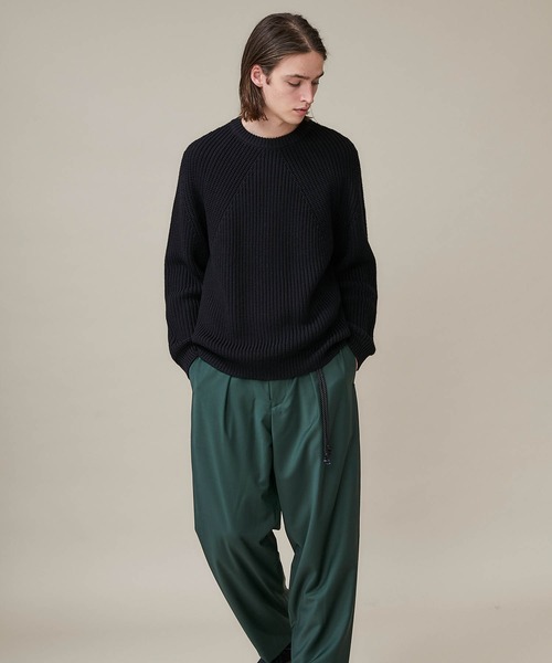 BATONER】シグネチャークルーネックニット/BN-20FM-030（ニット