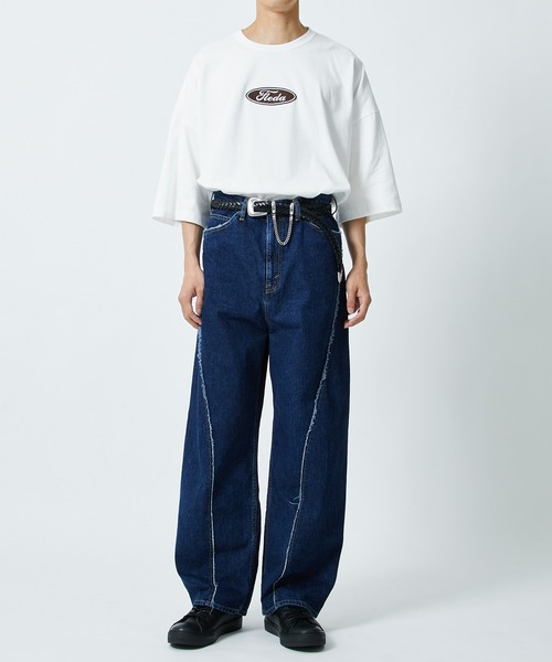 Jieda（ジエダ）の「USED LOOSE FIT JEANS（デニムパンツ）」 - WEAR