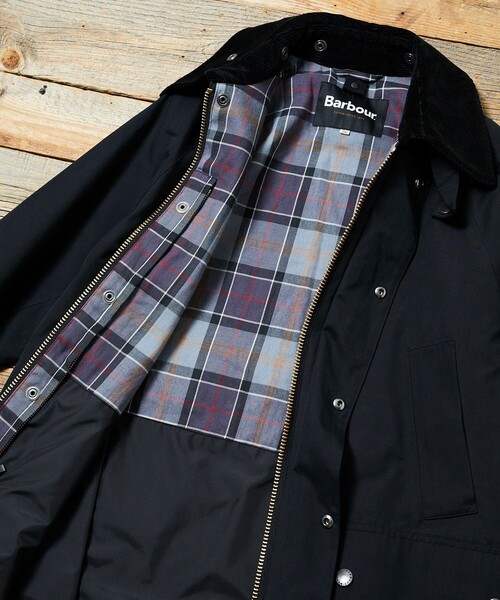 Barbour × FREAK'S STORE/バブアー 別注 BEDALE OS SLEEVE/別注