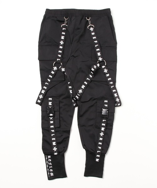 REFLEM/レフレム』ハーネスロゴベルトカーゴパンツ（カーゴパンツ