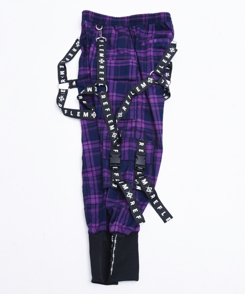 REFLEM/レフレム』ハーネスロゴベルトカーゴパンツ（カーゴパンツ