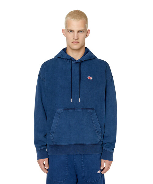 DIESEL（ディーゼル）の「メンズ 22FW スウェット パーカー デニム