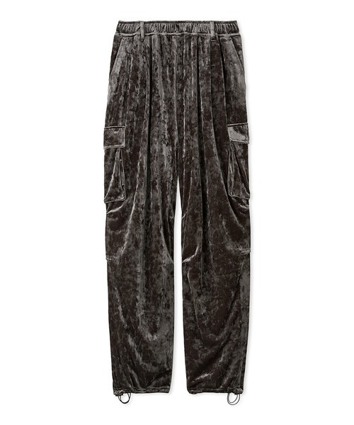 emmi（エミ）の「ベロアカーゴパンツ（カーゴパンツ）」 - WEAR