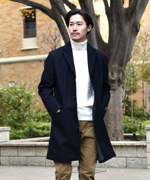 SHIPS（シップス）の「SU: 【NOBILIA】TECH メルトン チェスターコート