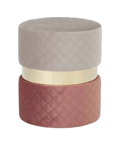 ジェム スツール グレーxピンク（家具）｜Francfranc（フランフラン