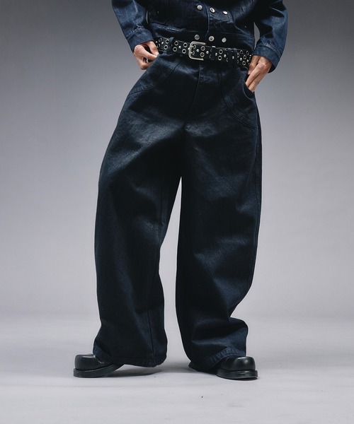 14oz Wax Coated Curve Denim / 14オンスワックスコーティングカーブ