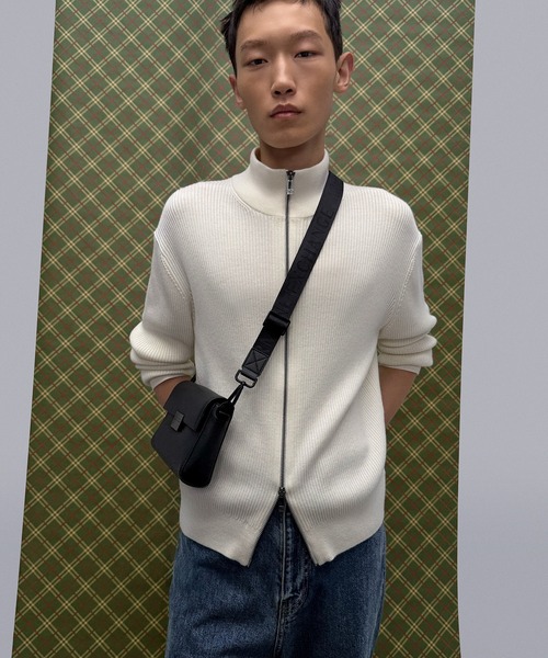 セール】【A|X アルマーニ エクスチェンジ】ジップアップニット