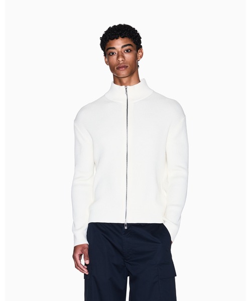 セール】【A|X アルマーニ エクスチェンジ】ジップアップニット