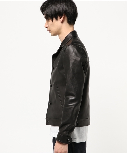 RAGS McGREGOR （ラグスマックレガー）の「4 BOTTONS LEATHER JACKET
