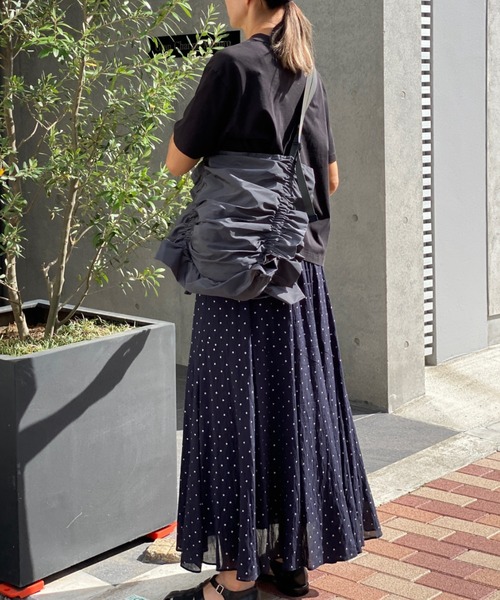 3WYフリルトート/ショルダーバッグ/サブバッグ/エコバッグ/ママのサブ