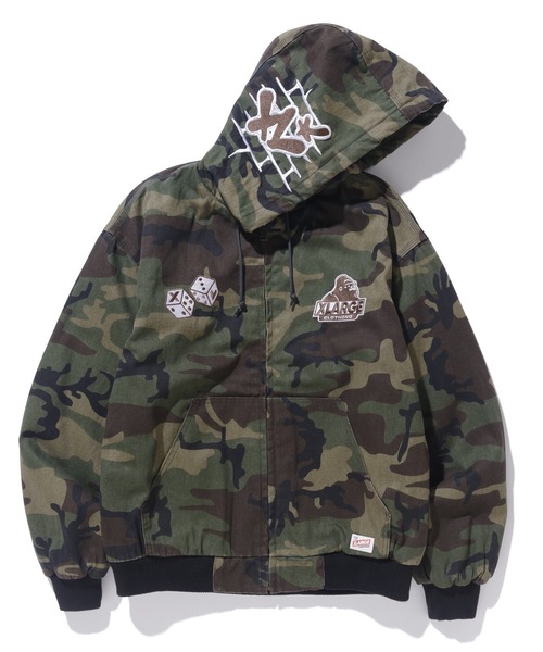 XLARGE（エクストララージ）の「DICE HOODED WORK JACKET（ブルゾン