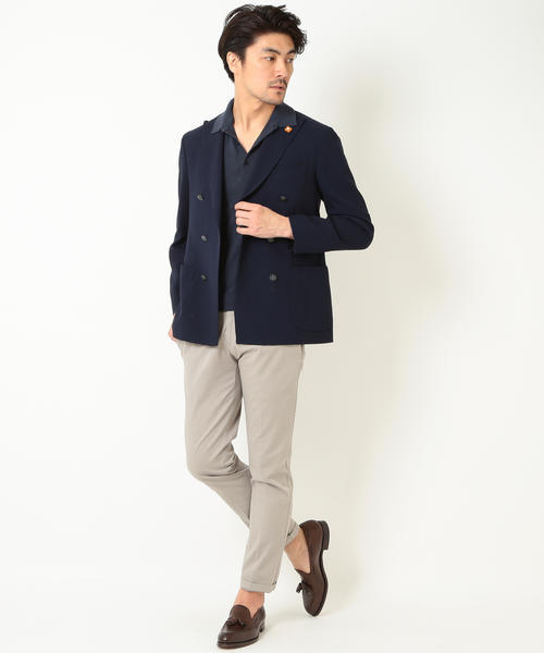 LARDINI（ラルディーニ）の「【LARDINI / ホップサック ダブルブレスト