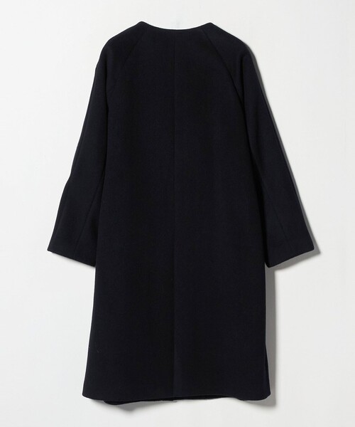 セール】毛ナイロン ノーカラーコート（その他アウター