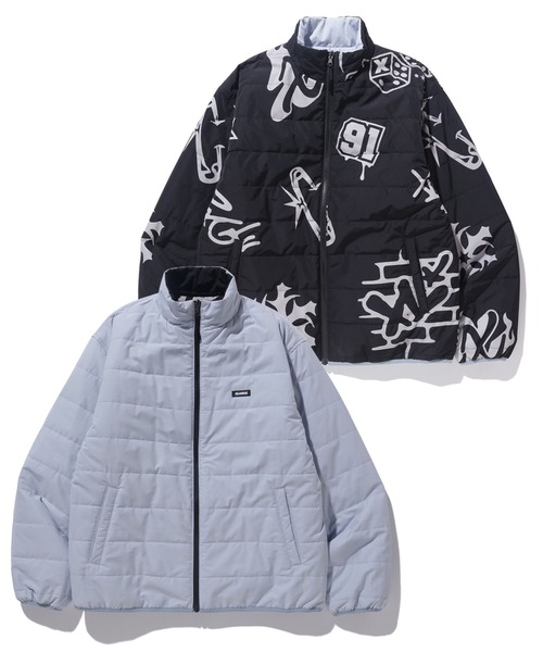 XLARGE（エクストララージ）の「ALLOVER PRINT REVERSIBLE PUFFER