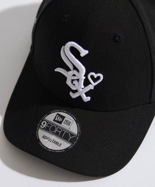 BASICKS/ベーシックス】Newera White Sox Cap ブラック/ニューエラ